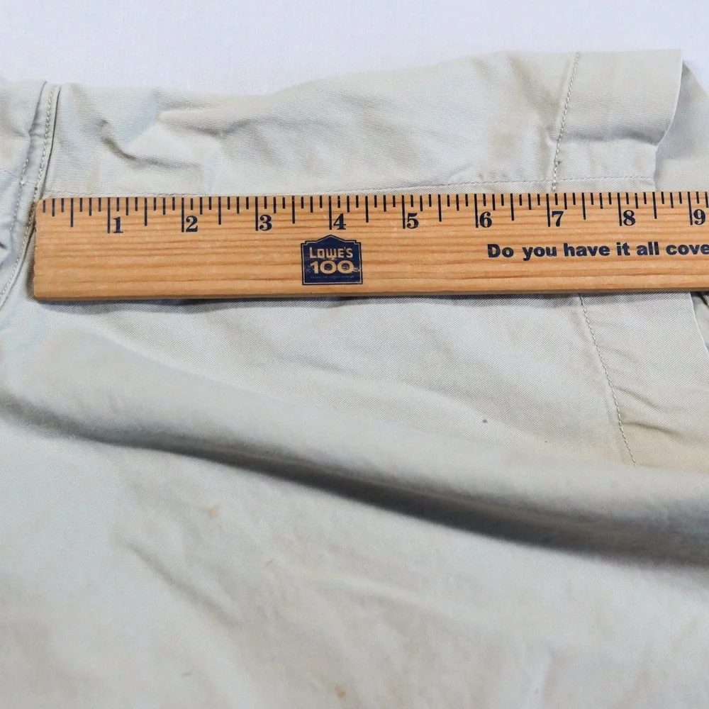 Polo Ralph Lauren Chino Shorts Mens‎ 36 Khaki Beige Stretch Classic Fit Cotton